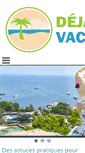 Mobile Screenshot of deja-les-vacances.com